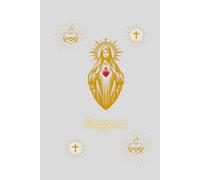 Pray for Us Catholic Rosary Notebook: Mother Mary Rosary Journal 100 lined pages Paperback