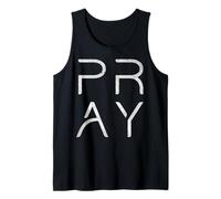 Pray God Jesus Christ Faith Prayer Religious Christian Camiseta sin Mangas