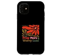 Pray More Biblia Cita Cristiana Fe Carcasa para iPhone 11
