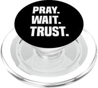 Pray Wait Trust PopSockets PopGrip para MagSafe