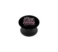 Pray Without Ceasing 1 Tesalonicenses 5:17 Versículo de la Biblia PopSockets PopGrip Adhesivo