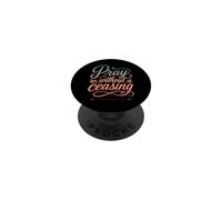 Pray Without Ceasing 1 Tesalonicenses 5:17 Versículo de la Biblia PopSockets PopGrip Adhesivo