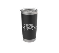 Prayer Changes Things Vaso térmico de acero inoxidable de doble pared