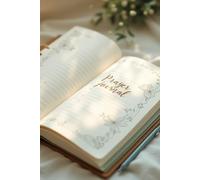 Prayer Journal Created for Recording Your Conversations With God, Scripture Reflections, and Gratitude