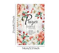 Prayer Journal, Scripture Study Devotional Diary, Guided Spiritual Growth Prayer and Reflection Planner, Weekly Bible Writing Gratitude Pages, Christian Faith Journal Book for Church Devotionx