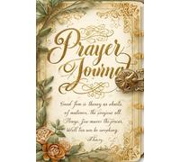 Prayer Journal with Guided Prompts to Explore God's Grace and Goodness