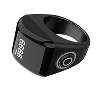 Prayer Reminder - Digital Counter | Smart Ring, Smart Tally Ring With Vibration And 5 Prayer Time Reminders, recargable Electronic Finger Counter con pantalla transparente para meditación y