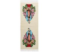 Prayer Shawl Scarf - 70,8 pulgadas Virgin Mary Catholic Scarf | Catholic Devotional Accessory - Soft Cotton Warm Wrap For Prayer Home Decor Travel Holidays And Spiritual Daily Use, multicolor, B