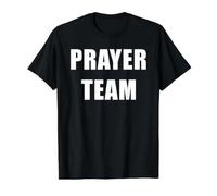 Prayer Team - Christian Ministry Faith Staff Uniform Camiseta gráfica económica, Hombre, Negro, S