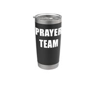 Prayer Team - Christian Ministry Faith Staff Uniform Vaso térmico de acero inoxidable de doble pared