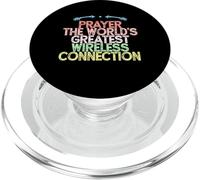 Prayer The World'S Greatest Wireless Connection PopSockets PopGrip para MagSafe