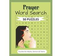 Prayer Themed Word Search Puzzle Book: Word searches with easy to read print about faith, devotion, spiritual reflection and More [6x9inches, 100 ... Time, Relaxation, Mental Breaks, Vacation