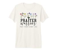 Prayer Warrior Pray More Prayer Changes Things Praying Mama Camiseta Premium