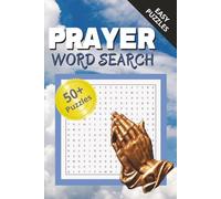 Prayer Word Search Puzzle Book: Word Search with Easy to Read Print about Prayer, 6x9, 110 pages, 50+ puzzles....Gift for Vacations, Holidays, and Free Times