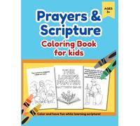 Prayers & Scripture: Coloring Book for Kids