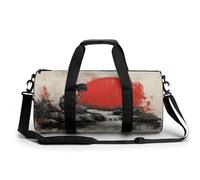 Praying - Bolsa de viaje para mujer japonesa, bolsa de deporte con correa para el hombro