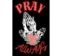 Praying Hands: 6X9 BLANKED LINED NOTEBOOK/JOURNAL
