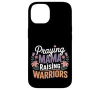 Praying Mama Raising Warriors Faith Maternidad Madre ---- Carcasa para iPhone 14