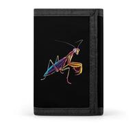 Praying Mantis Bug - Cartera triple con ranuras para tarjetas, cartera para hombres y mujeres