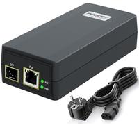 Prcoet PoE Inyector 802.3at.Proporciona 30W PoE PD o 100-240Vac Distancia de Red de alimentación de hasta 100M. Adecuado para Puntos de Acceso inalámbricos