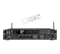 Pre-amplificador KTV profesional, procesador de audio karaoke, equipo anti-aullido de rendimiento en escena