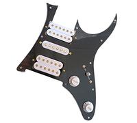 Pre-cableado Cargado HSH Golpeador Blanco Humbucker Alnico Pastillas Conjunto De Arnés De Soldadura Para For RG Guitarra Piezas de Repuesto de Guitarra