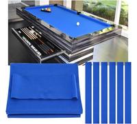 Pre-Cut Billiard Cloth For Home Leisure Clubs(Blu)