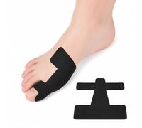 Pre-Cut Bunion Corrector Kinesiology Tape, Bunion Relief Toe Correction Wrap, Bunion Tape for Big Toes, Breathable Big Toe Ankle Tapes Support (Black, 50Pcs)