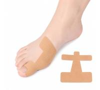 Pre-Cut Bunion Corrector Kinesiology Tape, Bunion Relief Toe Correction Wrap, Bunion Tape for Big Toes, Breathable Big Toe Ankle Tapes Support (Skin tone, 20Pcs)