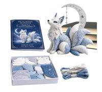 Pre Cut Felt Animal Craft Kits - 200g Fabric 3D Creatures Making Materials | Arctic Winter Theme Craft Kit | Felt Stuffed Animal For Home Decor Desktop Dorm Interior Beginner Adult Youth Birthday