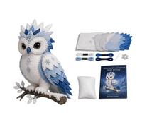 Pre Cut Felt Animal Craft Kits - 200g Fabric 3D Creatures Making Materials | Arctic Winter Theme Craft Kit | Felt Stuffed Animal For Home Decor Desktop Dorm Interior Beginner Adult Youth Birthday