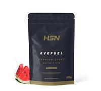 Pre Entreno + Intra Entreno Evofuel de HSN | Sabor Sandía 150 g = 3 Tomas por Envase | Cafeína + Carbohidratos + Aminoácidos + Nitratos | No-GMO, Vegano, Sin Gluten
