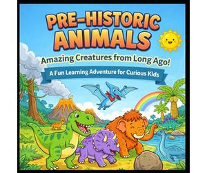 Pre-Historic Animals: Amazing Creatures from Long Ago!: A Fun Learning Adventure for Curious Kids.