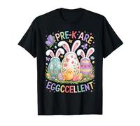 Pre K Are Eggccellent Easter Preschool Teacher Bunny Eggs Camiseta