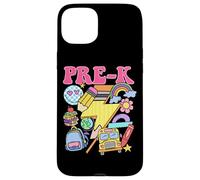 Pre-K Aventura Escolar Rainbow Bus Carcasa para iPhone 15 Plus