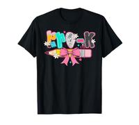 Pre K Coquette Bow Pencil Primer Día De Escuela Regreso A La Escuela Camiseta