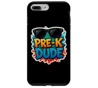 Pre-K Dude Pre K PreK Gafas de Sol de Regreso a la Escuela para niños Carcasa para iPhone 7 Plus/8 Plus