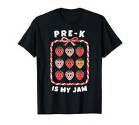 Pre-K es mi Maestro de Fresas de Mermelada de Regreso a la Escuela Preescolar Camiseta