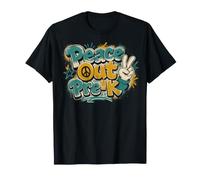 Pre-K Graduate Graffiti V Sign Peace Symbol Camiseta