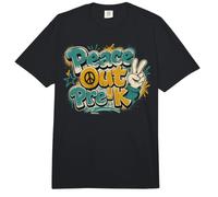 Pre-K Graduate Graffiti V Sign Peace Symbol Comfort Colors Adult Heavyweight T-Shirt