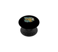 Pre-K Graduate Graffiti V Sign Peace Symbol PopSockets PopGrip Adhesivo