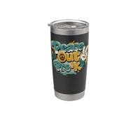 Pre-K Graduate Graffiti V Sign Peace Symbol Vaso térmico de acero inoxidable de doble pared