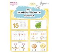 PRE-K NUMBERS AND MATH WORKBOOK: Numbers 1-20, Tracing, Counting, Comparing Amounts, Simple Addition and Subtraction (PRE-K PLUS)