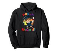 Pre K Preescolar Graduación Dabbing Boy Class Nailed it Kids Sudadera con Capucha