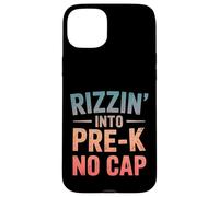 Pre-K Regreso a la escuela Rizzin en Pre-K Niños Niñas Carcasa para iPhone 15 Plus