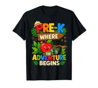 Pre-K Safari Adventure First Day of Back To School Camiseta