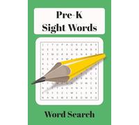 Pre K Sight Words word search puzzle book: Word Searches with Easy to Read Print about Pre k sight words [6x9 inches, 110 pages] 50+ puzzles Gifts for teachers, students, and parents