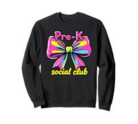 Pre-K Social Club, diseño Retro de Bow School de los 80 y 90 Sudadera