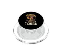 Pre K Teacher Pirate Parrot Espeluznante Disfraz de Halloween para niños PopSockets PopGrip para MagSafe
