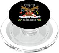 Pre-K Teacher Squad Rindeer Funny Teacher Christmas Sweater PopSockets PopGrip para MagSafe